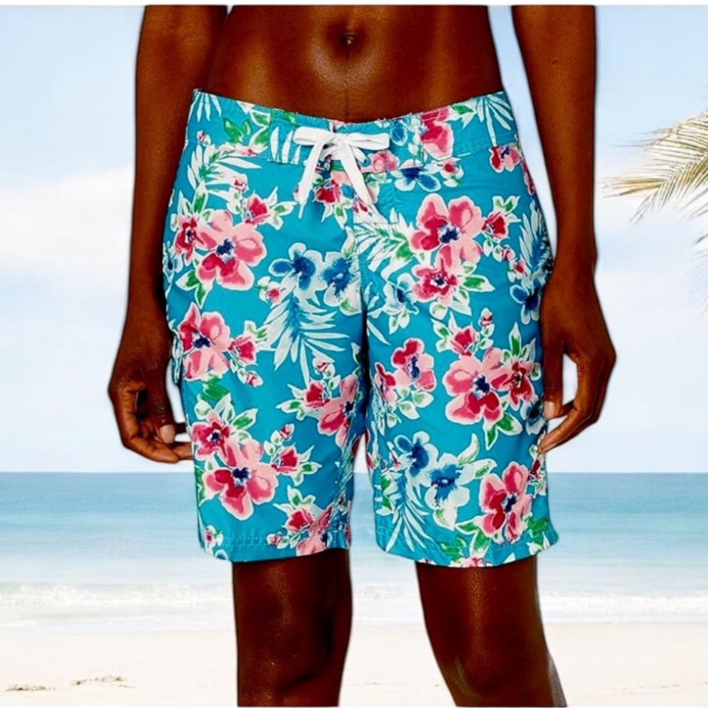 NWOT Kanu Surf Women's Oceanside UPF 50 Active Swim Board Short